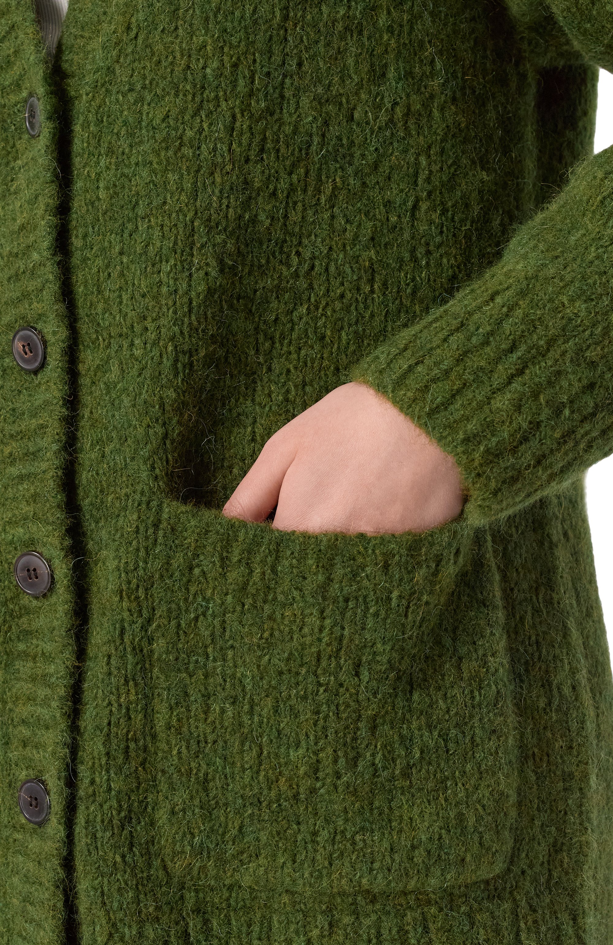 Шерстяной кардиган DRIES VAN NOTEN, арт. 252-011226-2709, фото 5