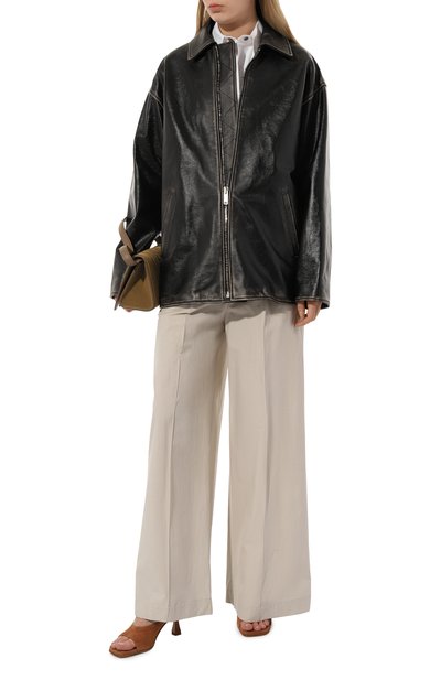 Женские хлопковые брюки BRUNELLO CUCINELLI, арт. ML949B1325