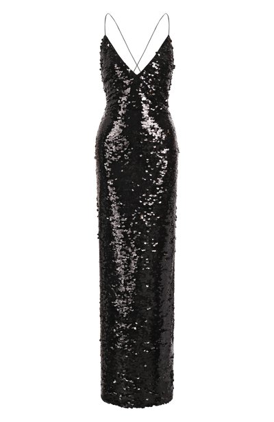 Женское платье с отделкой пайетками MVST, арт. H011/4840