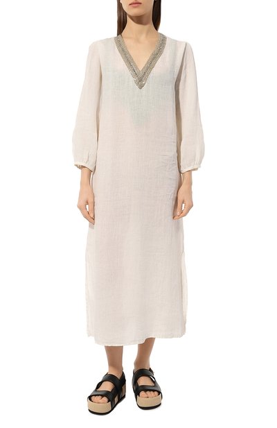 Льняная туника 120% LINO, арт. 31ALIW49IR/0000115/000, фото 3