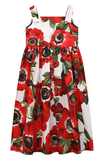 Хлопковый сарафан DOLCE & GABBANA, арт. L53DU9/HS5Q4/8-12+