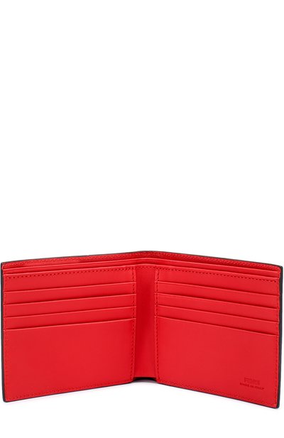 Кожаное портмоне с отделкой bag bugs FENDI, арт. 7M0169/073, фото 3