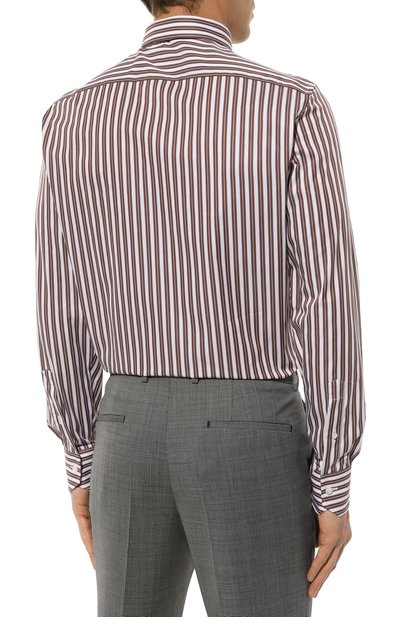 Хлопковая сорочка ZEGNA, арт. 701532A7/9MS0JI, фото 5