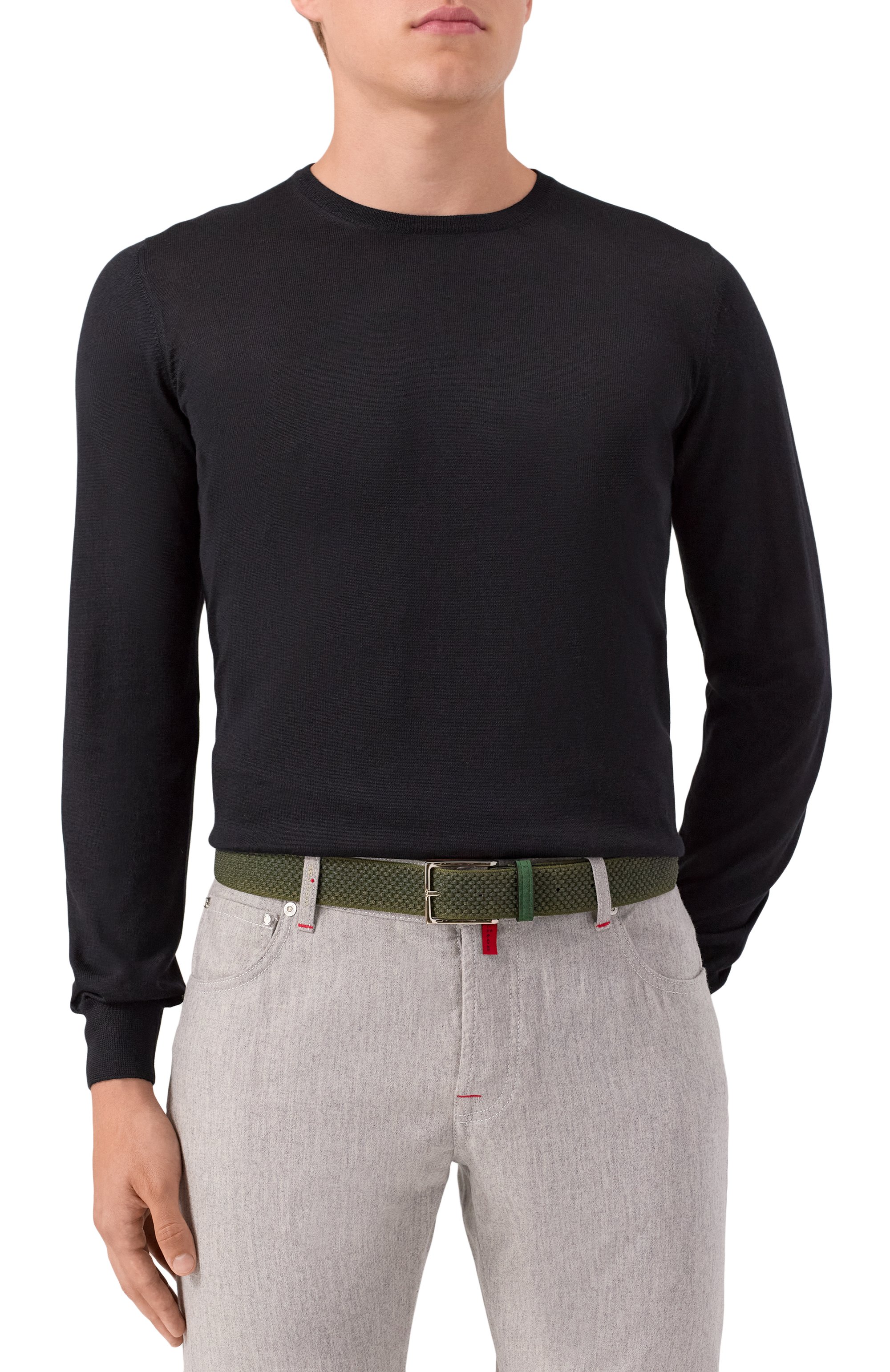 Текстильный ремень KITON, арт. USC5286N0084726, фото 2