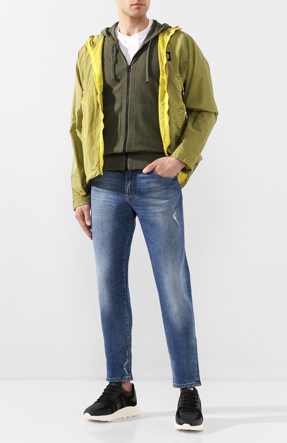 Хлопковый кардиган STONE ISLAND, арт. 7215530B0, фото 2