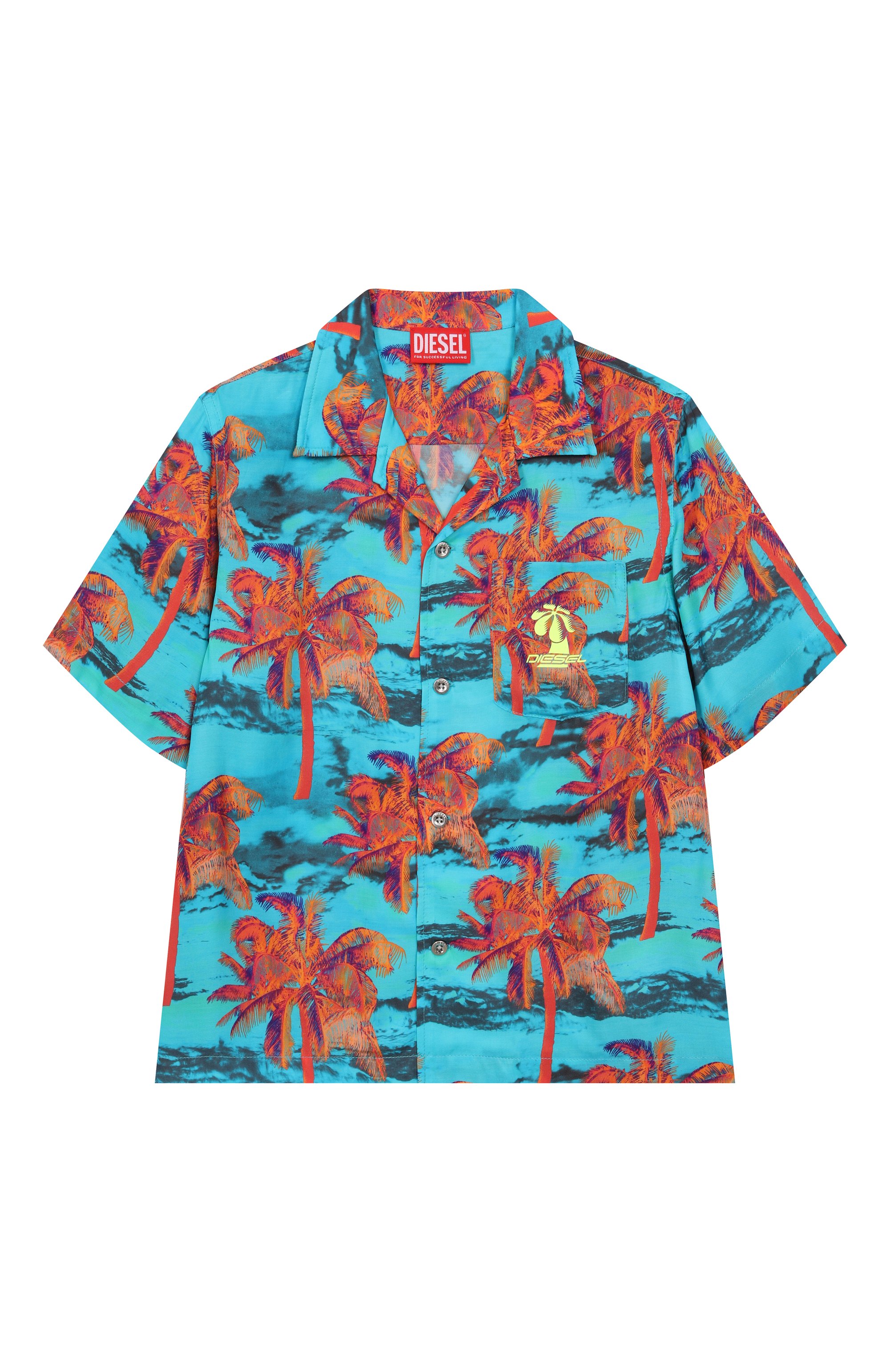 Рубашка из вискозы DIESEL, арт. J02288/KXBPQ, фото 1