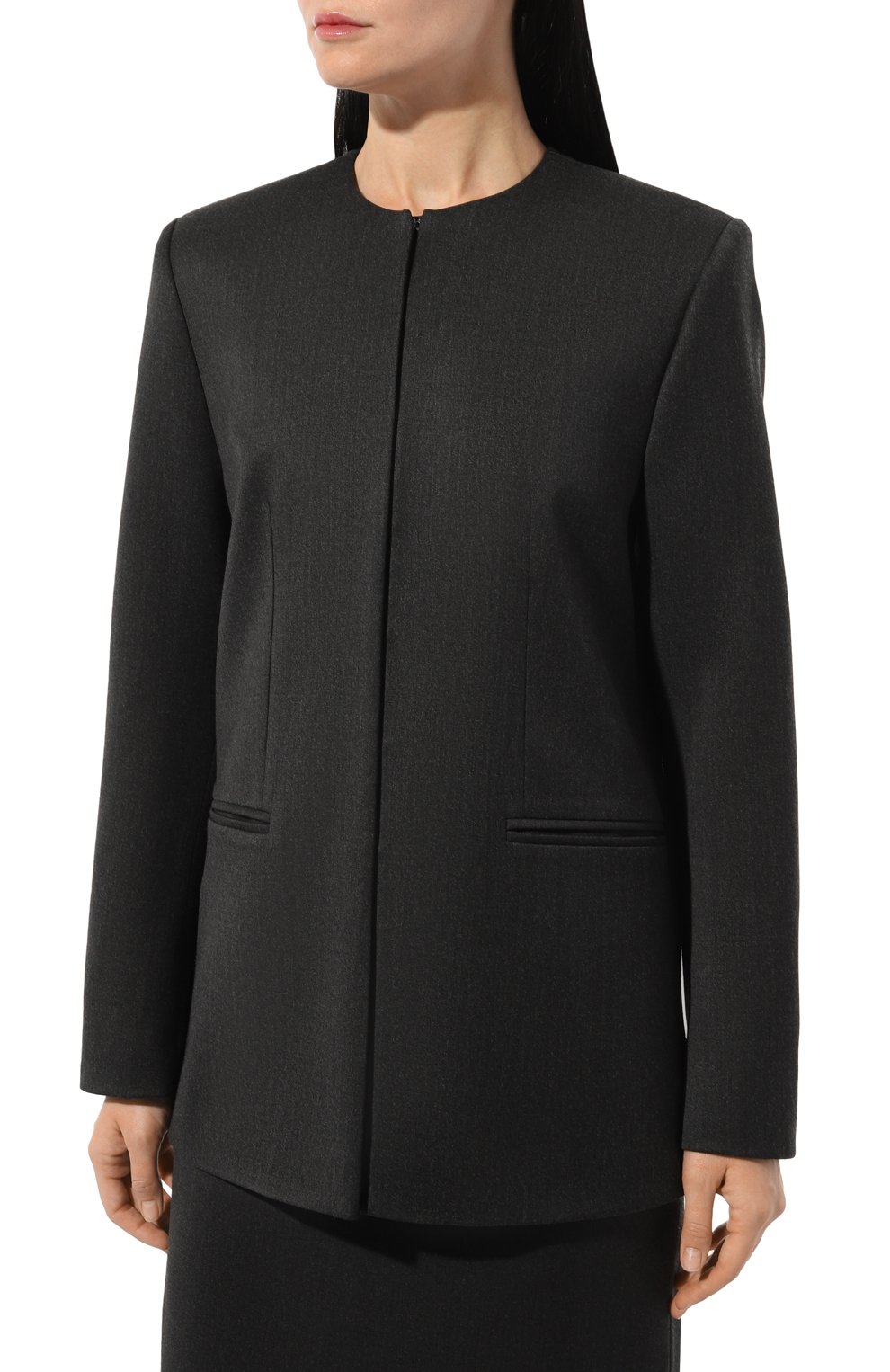 Шерстяной жакет SIMPLIFY, арт. JACPBL, фото 3