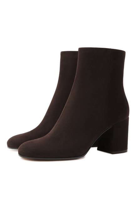 Женские замшевые ботильоны joelle 70 GIANVITO ROSSI, арт. G73065.70RIC.CASM0KA