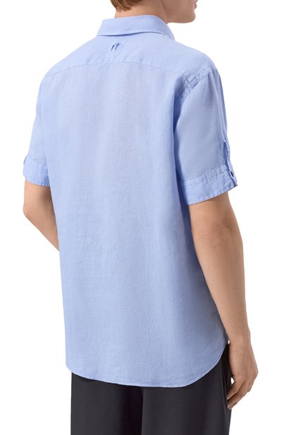 Льняная рубашка HANNES ROETHER, арт. VI29SITE-K.608, фото 4