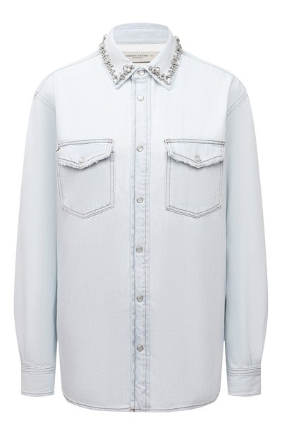 Женская джинсовая рубашка GOLDEN GOOSE DELUXE BRAND, арт. GWP00589.P000408