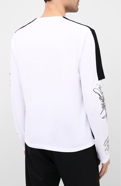 Хлопковый лонгслив ALEXANDER MCQUEEN, арт. 615286/QPZ66, фото 4