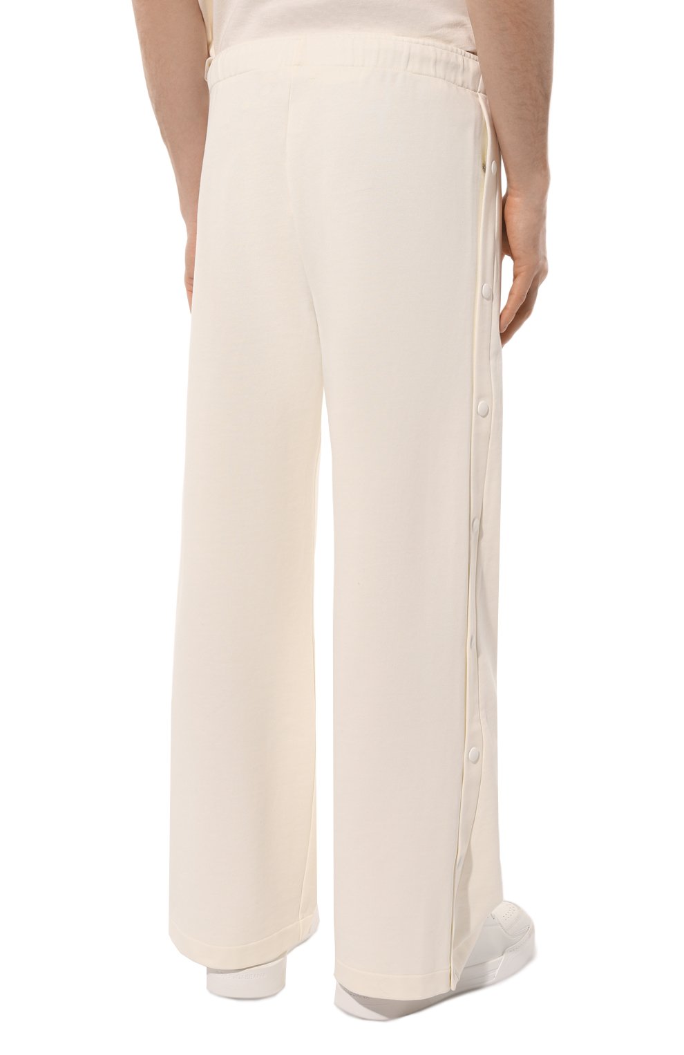 Хлопковые брюки PANGAIA белого цвета по цене 15600 руб., арт. Move Wide Leg Track Pants, фото 7 Хлопковые брюки PANGAIA, арт. Move Wide Leg Track Pants, фото 7