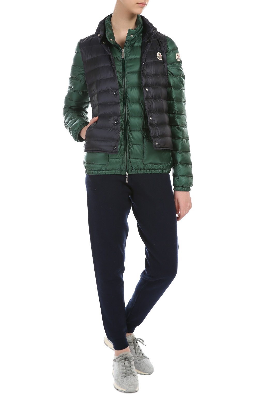 Стеганый жилет с воротником-стойкой MONCLER, арт. 51-093-48303-99-53048, фото 2