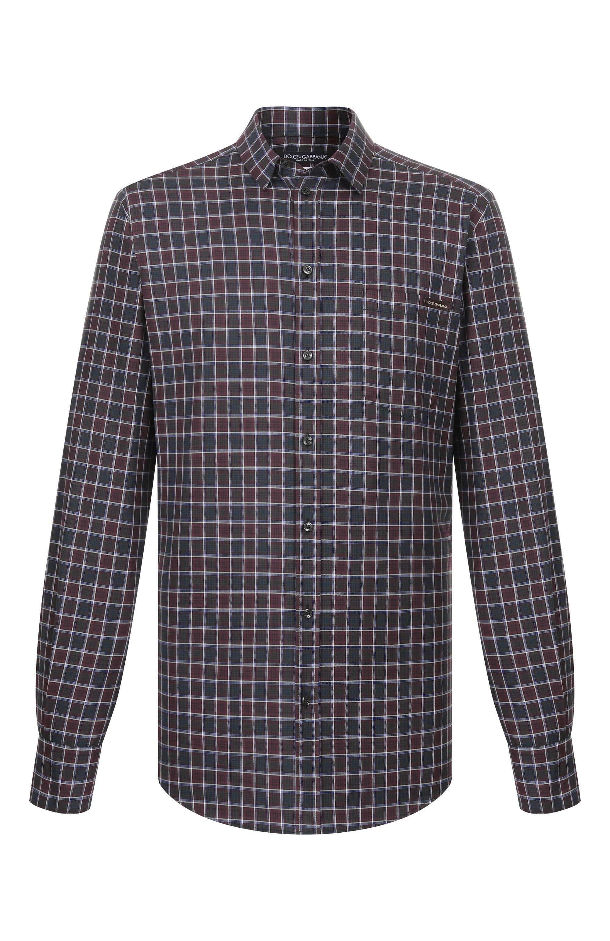 Хлопковая рубашка DOLCE & GABBANA, арт. G5JZ9T/FQ5NI, фото 1
