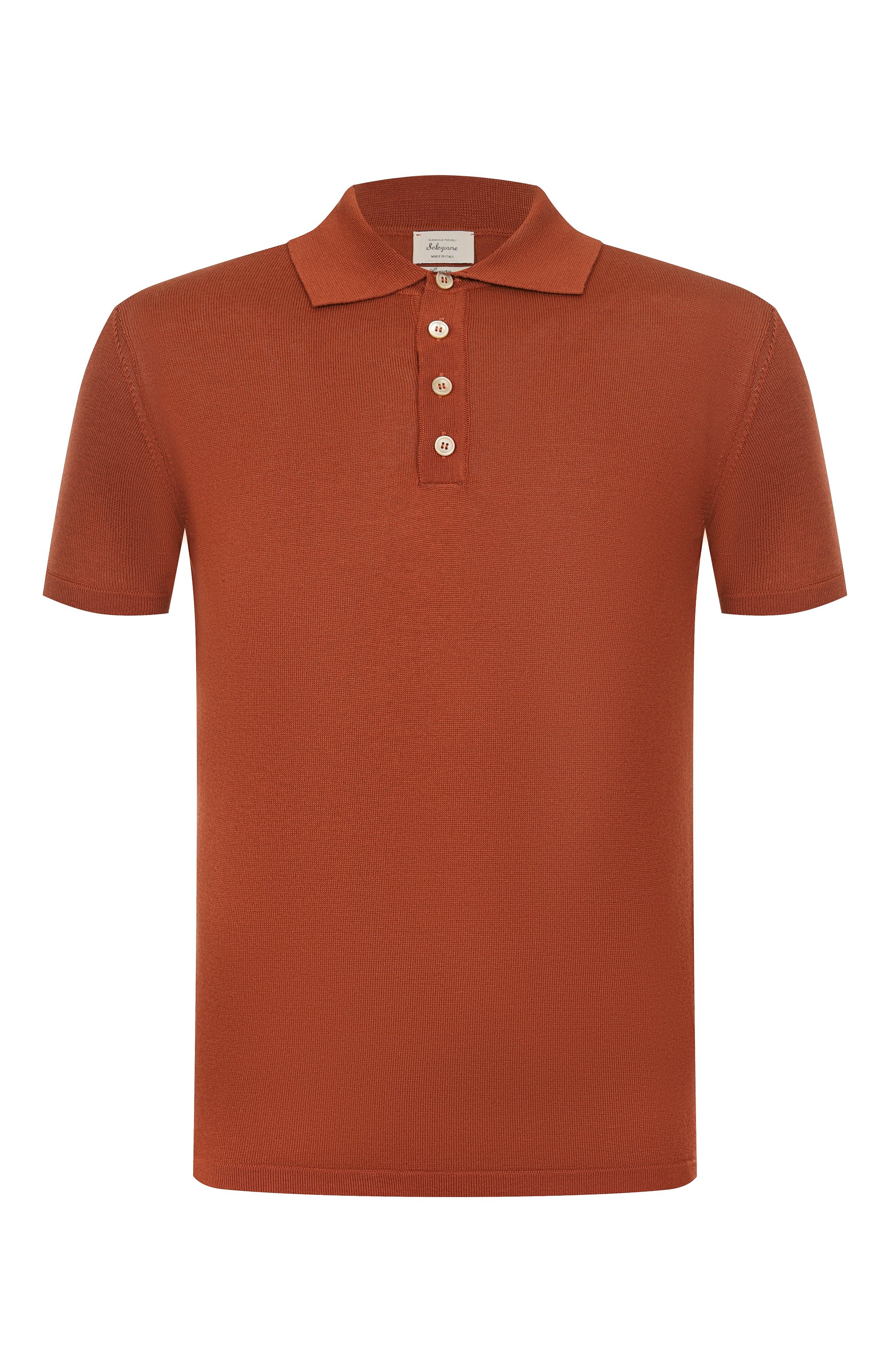 Шелковое поло DANIELE FIESOLI, арт. SE1101, фото 1