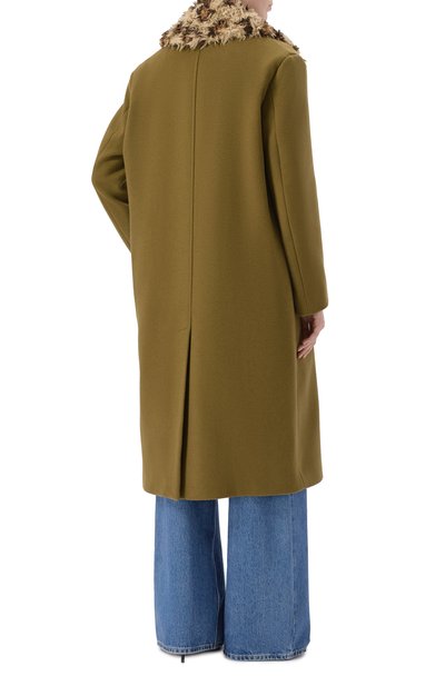 Шерстяное пальто MSGM, арт. 3941MDC15Y/257603, фото 4