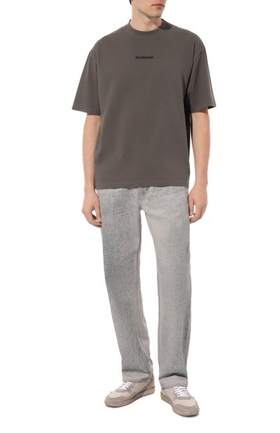 Хлопковая футболка BALENCIAGA, арт. 612966 TNVG9, фото 2