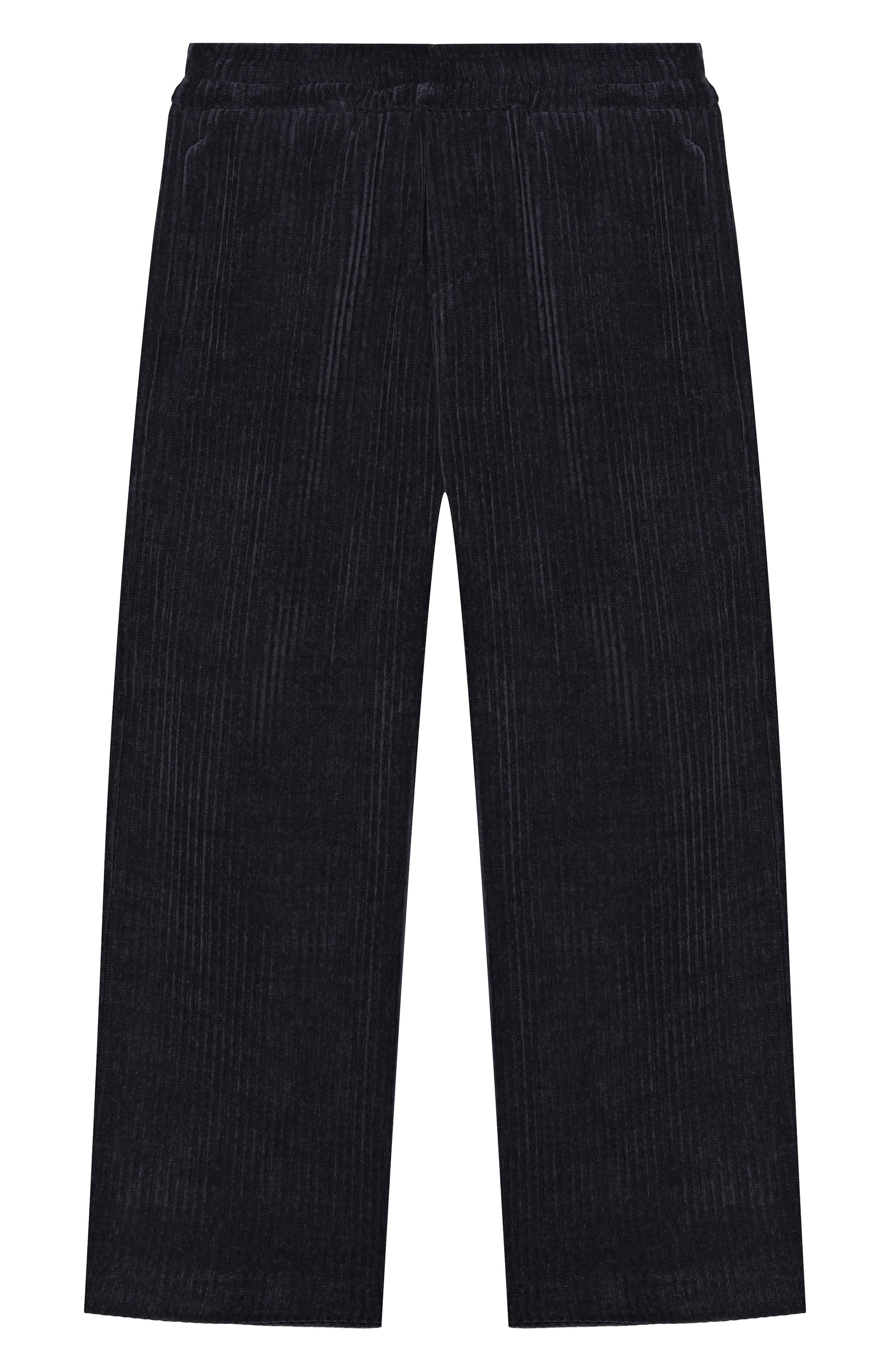 Вельветовые брюки PAOLO PECORA MILANO темно-синего цвета по цене 12850 руб., арт. PP4143/6-12, фото 1 Вельветовые брюки PAOLO PECORA MILANO, арт. PP4143/6-12, фото 1