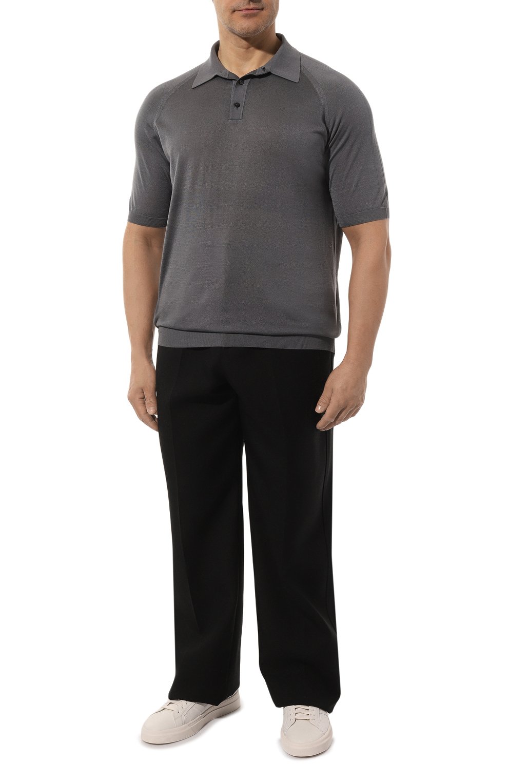 Шелковое поло STEFANO RICCI, арт. K616334P13/F23101, фото 2