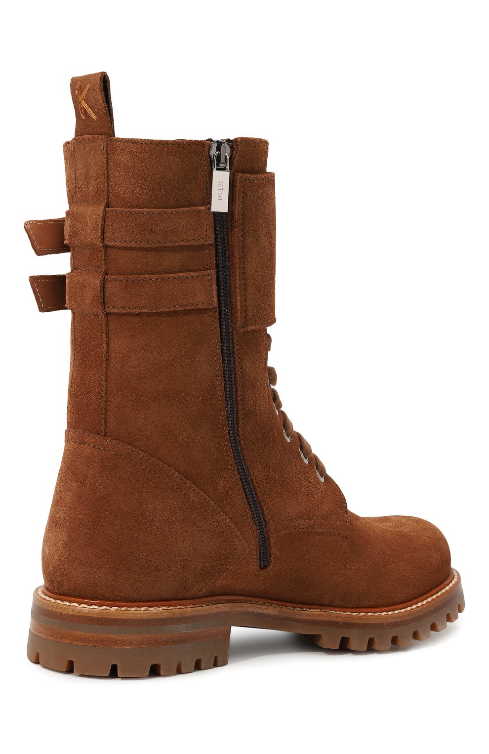 Замшевые ботинки KITON, арт. D56810N0102506, фото 5