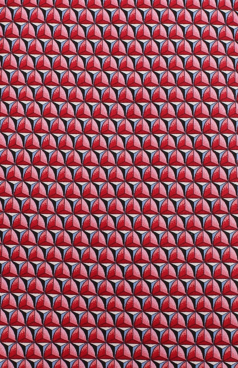 Мужской комплект из галстука и платка LANVIN красного цвета, арт. 4150/TIE SET | Фото 3 (Материал: Текстиль, Шелк; Нос: Не проставлено)