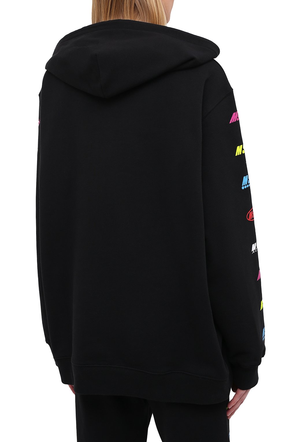Хлопковое худи MSGM, арт. 2945MDM17 207649, фото 4