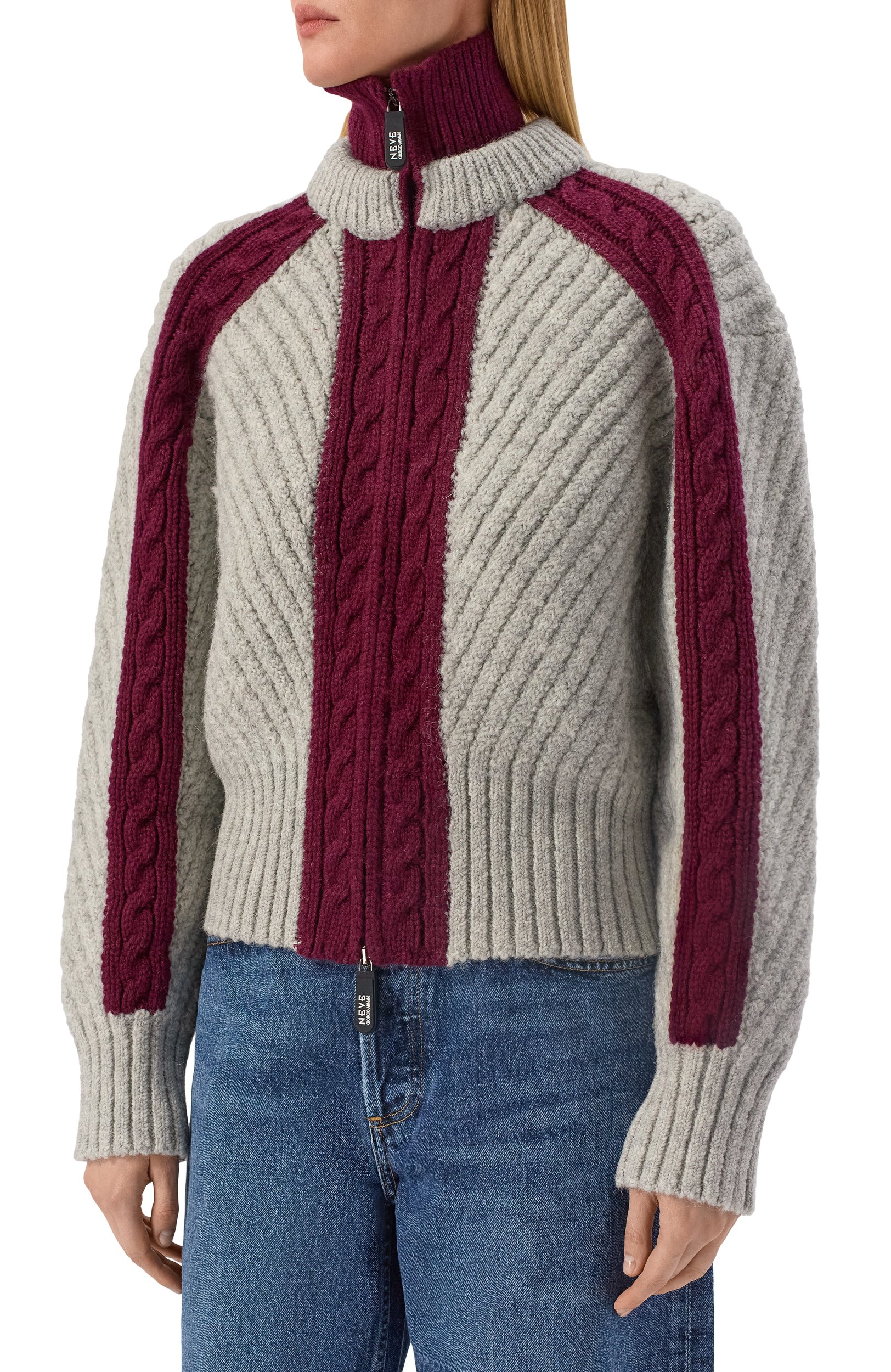 Шерстяной кардиган  GIORGIO ARMANI, арт. GW004356/AF29959, фото 3