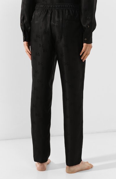Шелковые брюки DOLCE & GABBANA, арт. GYB0HT/FJ1GM, фото 4