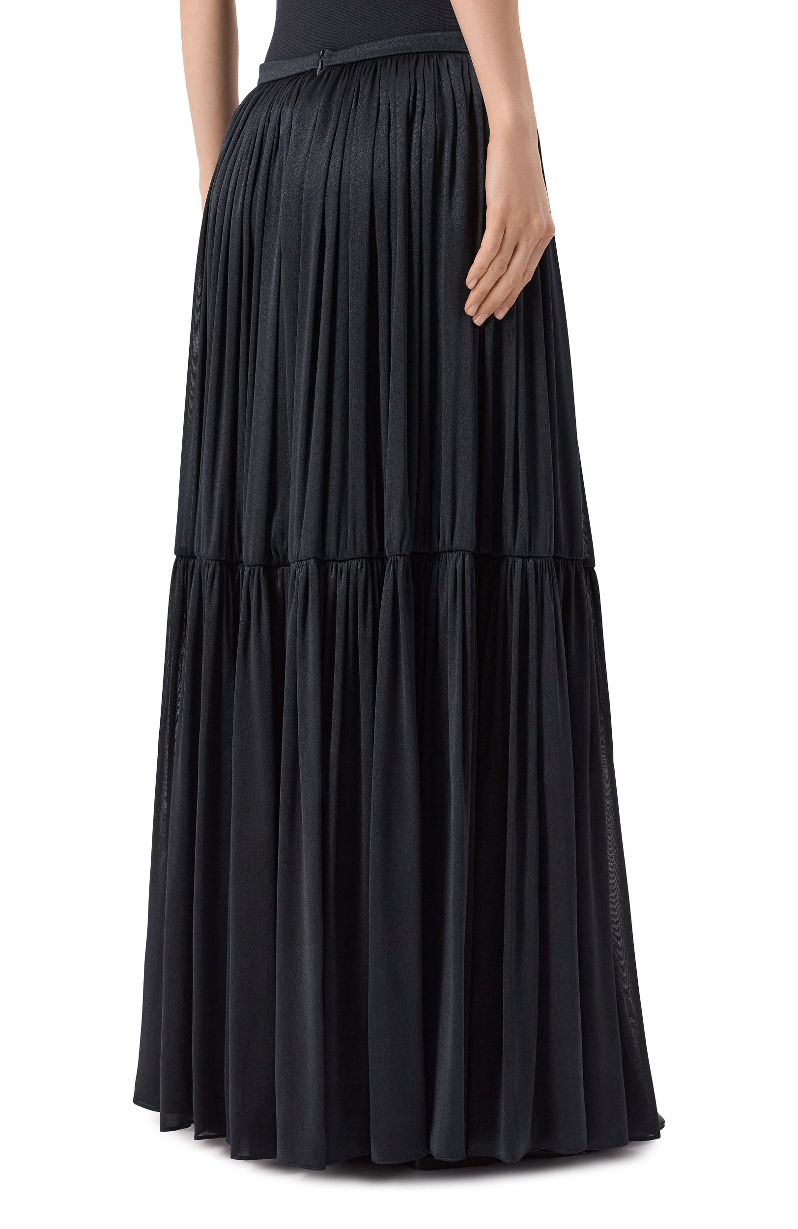 Юбка GIORGIO ARMANI темно-синего цвета по цене 844500 руб., арт. GW003445/TE23104, фото 4 Юбка GIORGIO ARMANI, арт. GW003445/TE23104, фото 4