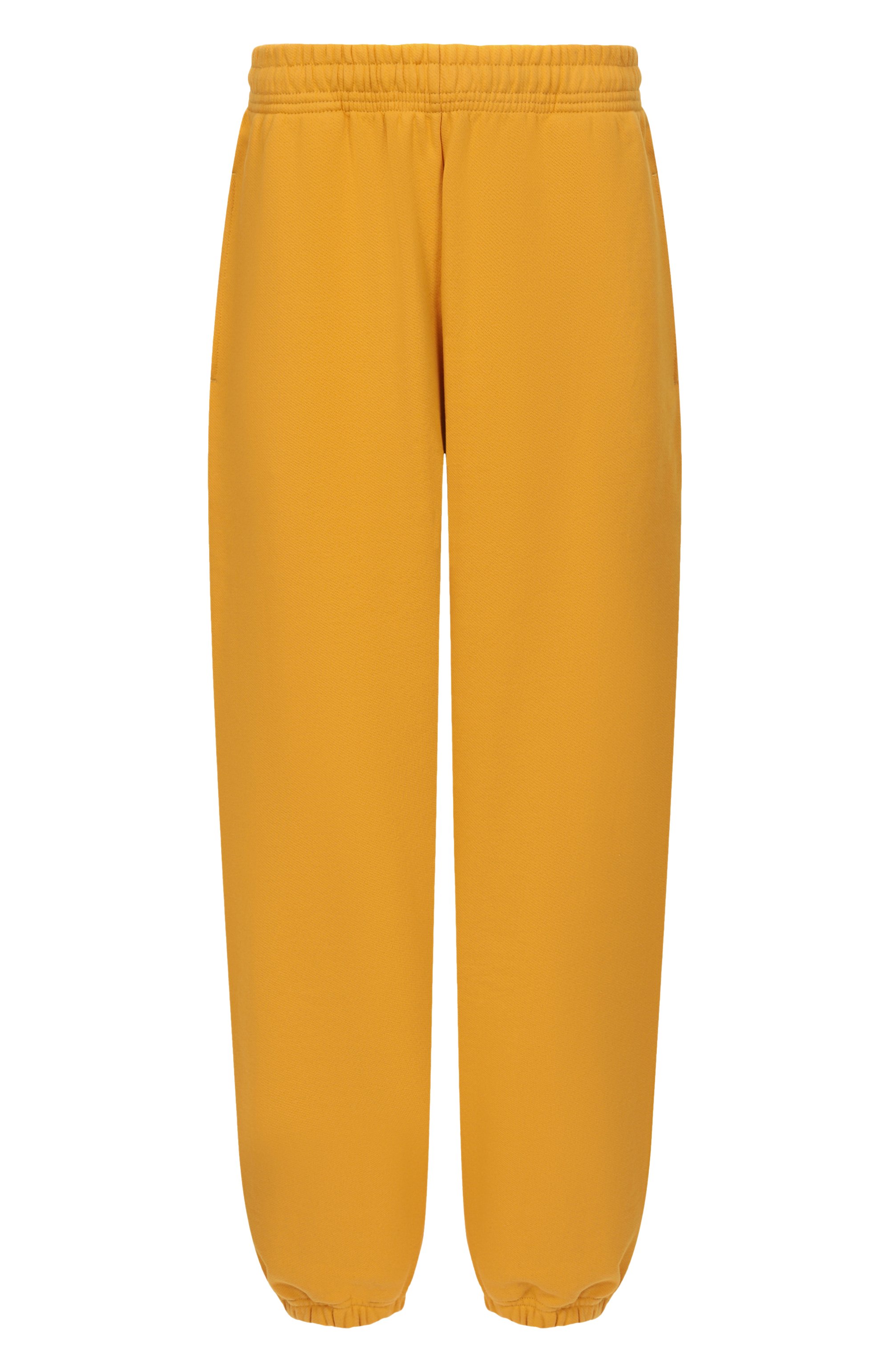 Хлопковые джоггеры PLANTA ROSA желтого цвета по цене 18200 руб., арт. PR/J/NP/470, фото 1 Хлопковые джоггеры PLANTA ROSA, арт. PR/J/NP/470, фото 1