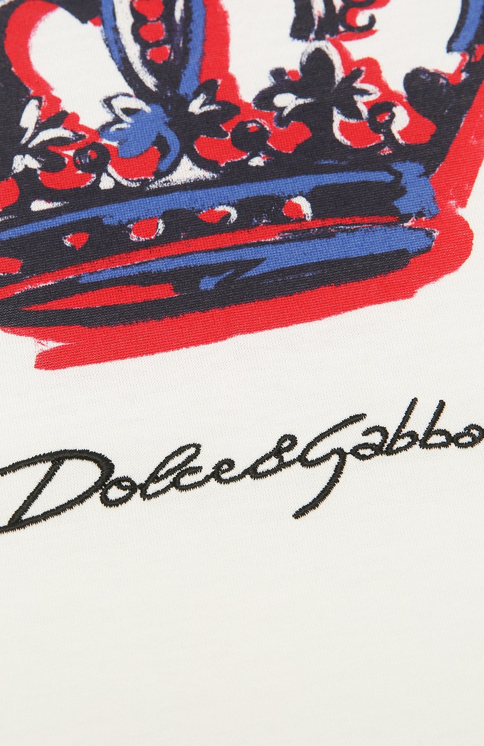 Хлопковое одеяло DOLCE & GABBANA белого цвета по цене 23650 руб., арт. LNJA88/G7WUF, фото 2 Хлопковое одеяло DOLCE & GABBANA, арт. LNJA88/G7WUF, фото 2