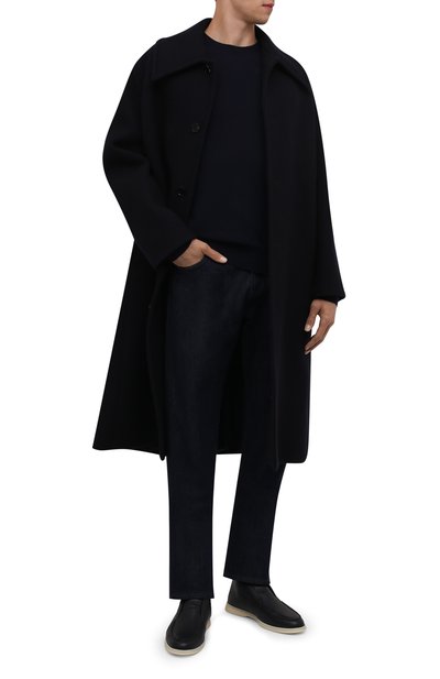 Кожаные ботинки open walk LORO PIANA, арт. FAI3276, фото 2