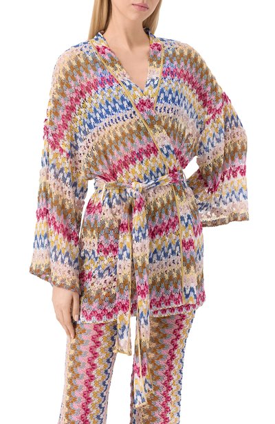 Туника из вискозы MISSONI разноцветного цвета по цене 95050 руб., арт. MS25SQ15/BR0000, фото 3 Туника из вискозы MISSONI, арт. MS25SQ15/BR0000, фото 3