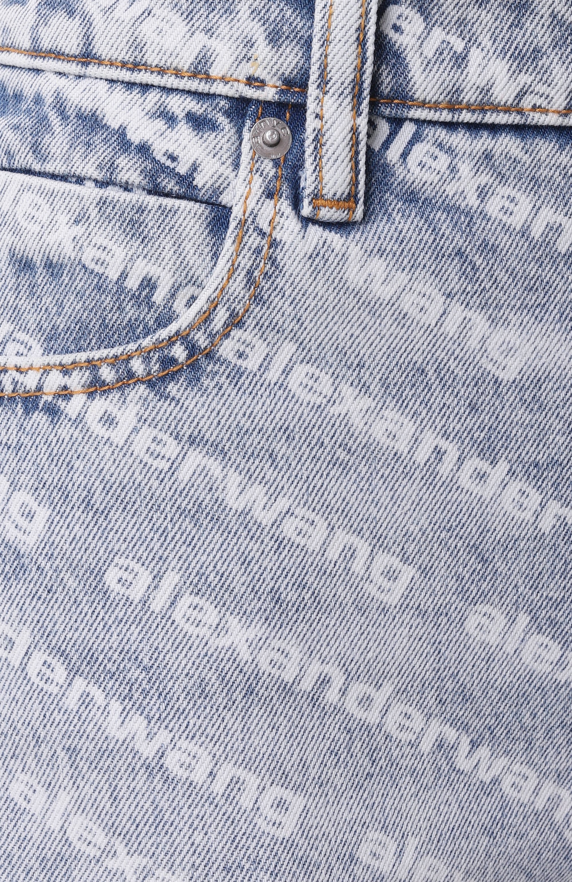 Джинсовые шорты ALEXANDER WANG, арт. 4DC2204781, фото 6