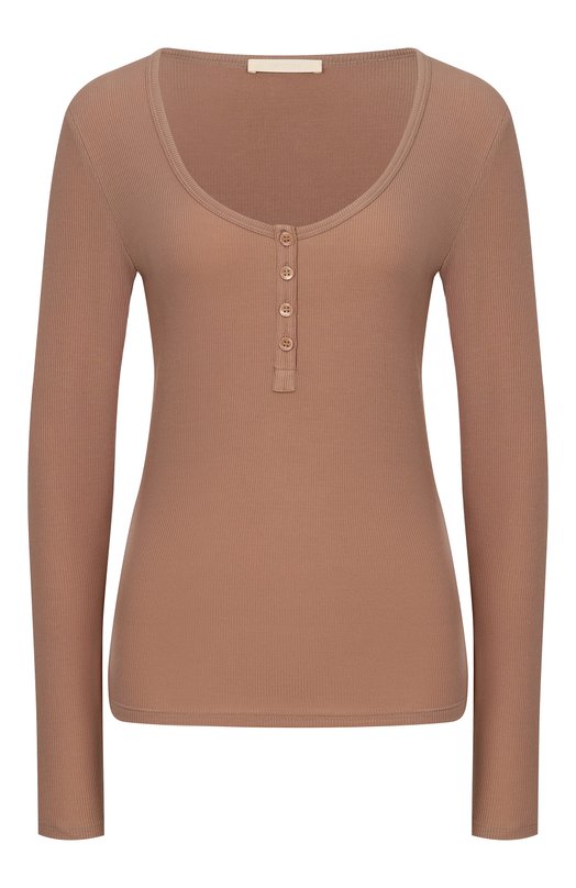 Лонгслив-хенли из лиоцелла и шерсти 12 STOREEZ 137373 Бежевый 137373