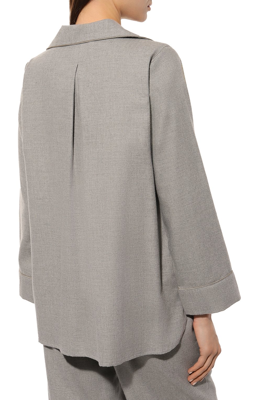 Пижама из хлопка и шерсти ZIMMERLI, арт. 4600-11000, фото 4