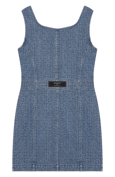 Джинсовый сарафан BALMAIN, арт. BW1B22, фото 2