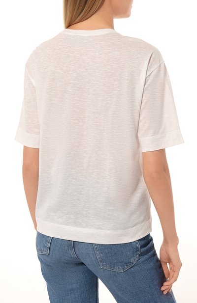 Хлопковая футболка GIORGIO ARMANI, арт. 3RAM82/AJFJZ, фото 4