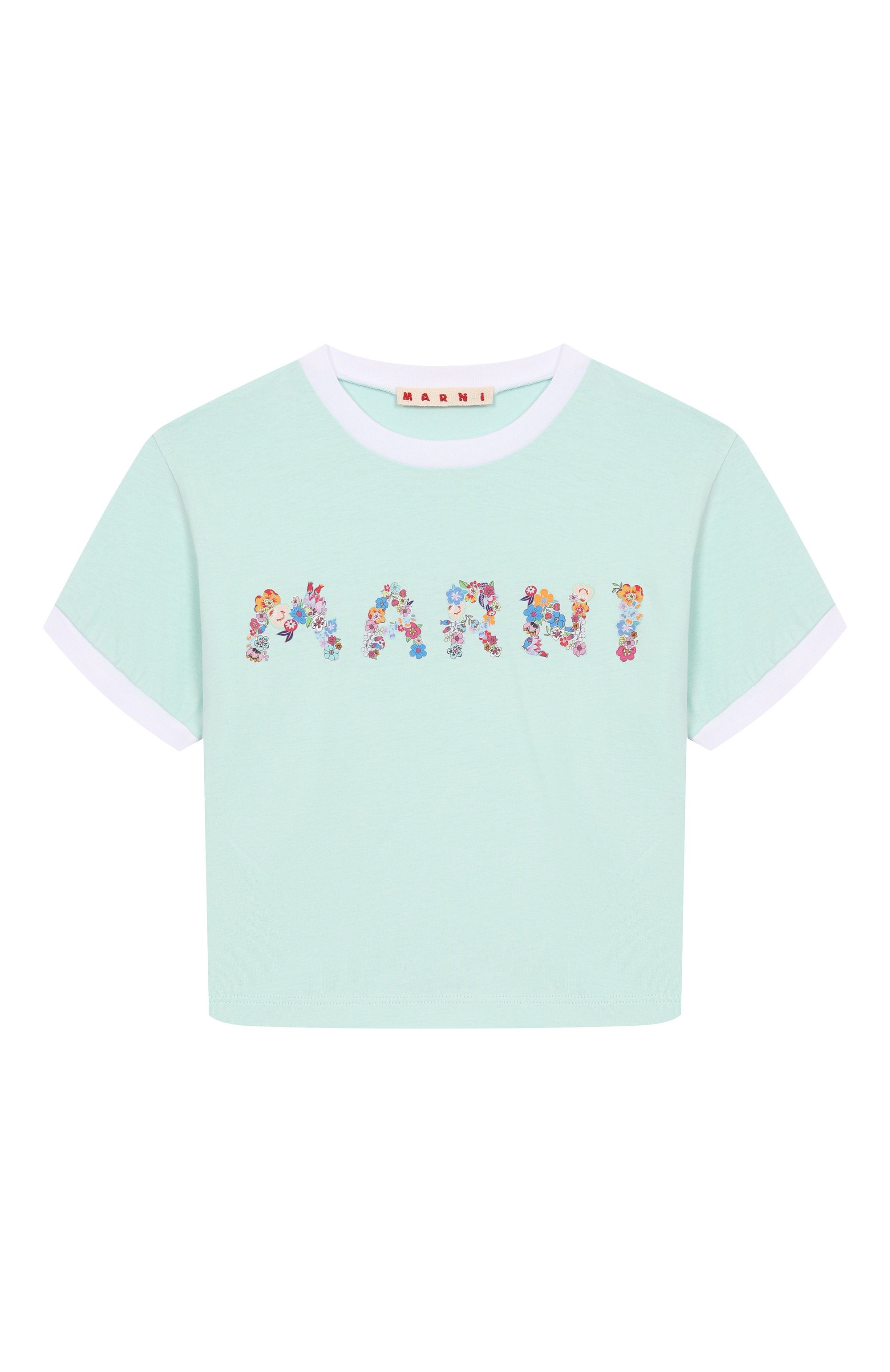 Хлопковая футболка MARNI, арт. M01428/M00HZ, фото 1