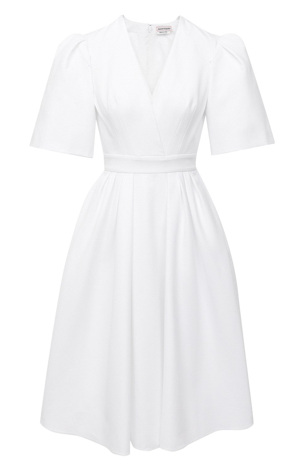 Хлопковое платье ALEXANDER MCQUEEN, арт. 650145/QAAAC, фото 1