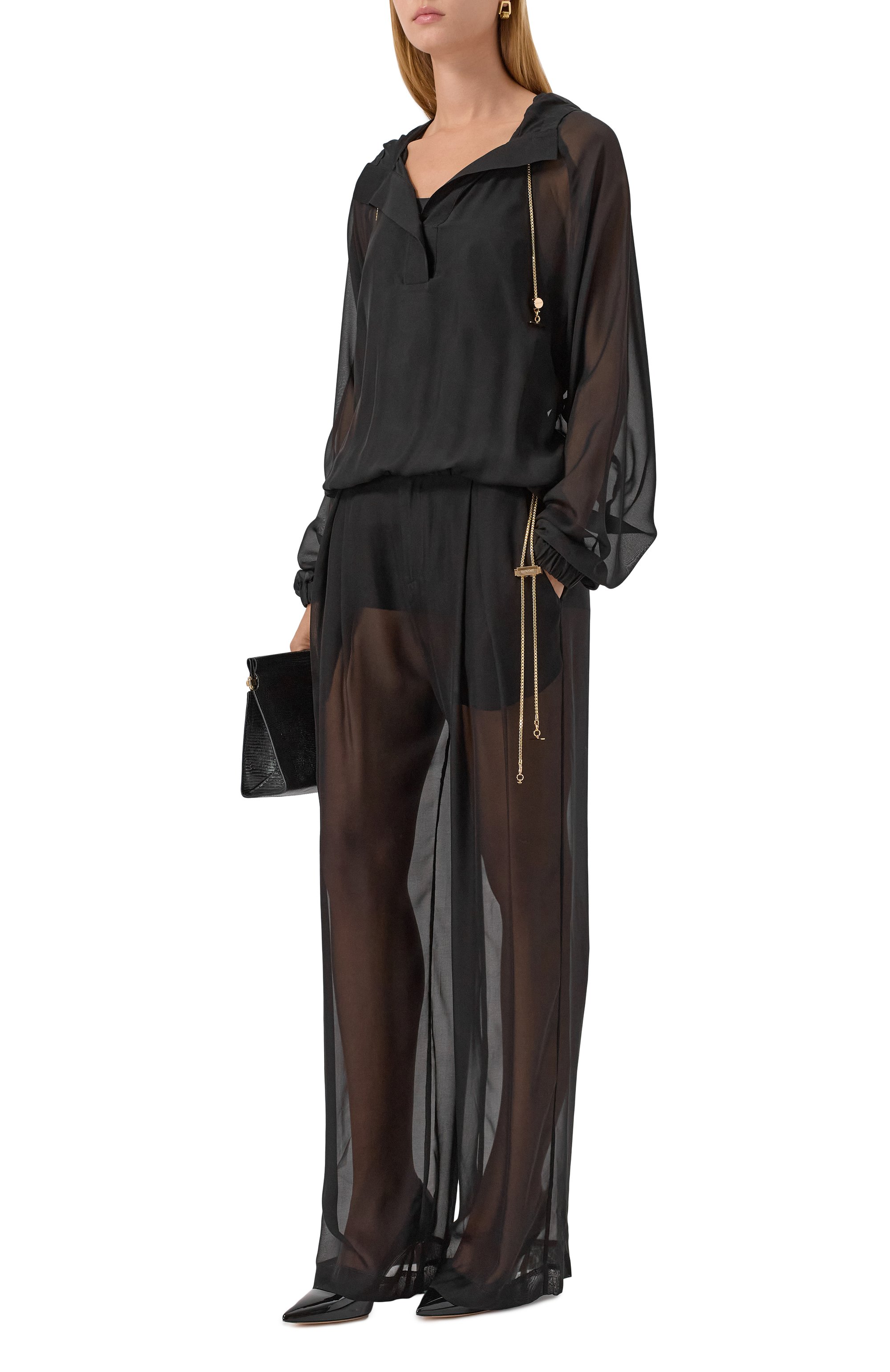 Шелковые брюки DANAME, арт. 325FW3702T, фото 2