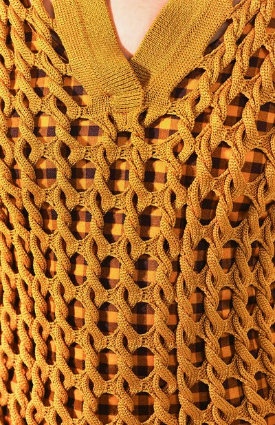 Поло из вискозы FENDI, арт. FZX512 ABWL, фото 5