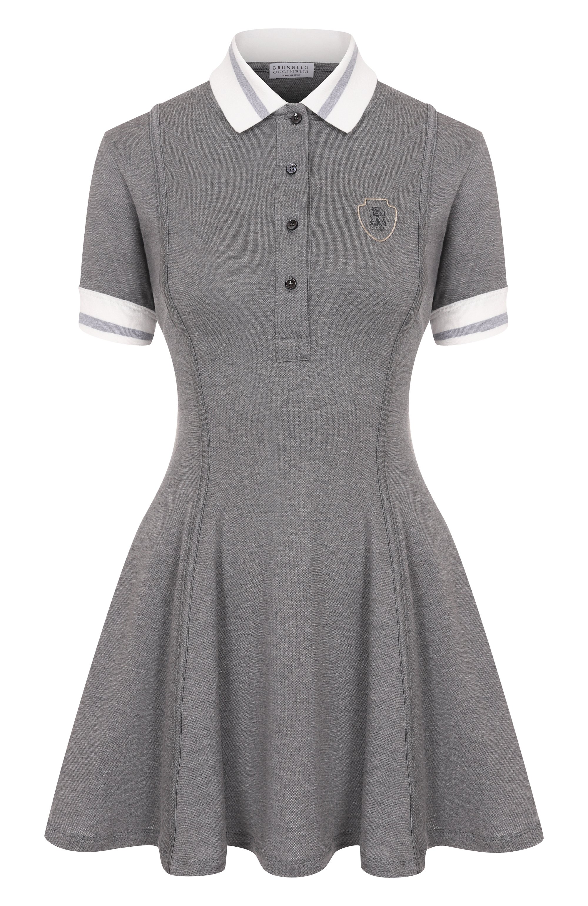 Хлопковое платье BRUNELLO CUCINELLI, арт. ML944A5325, фото 1