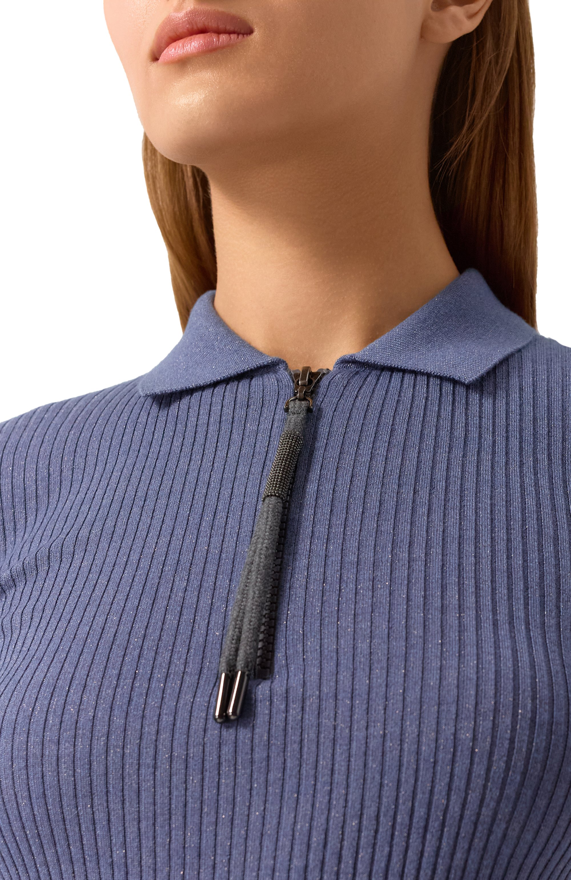 Поло из кашемира и шелка BRUNELLO CUCINELLI, арт. M41835505P, фото 5