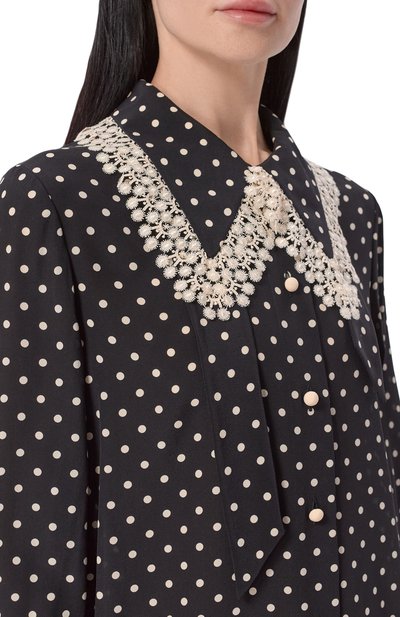 Шелковое платье VALENTINO, арт. 8B3VAHV7/9DW, фото 4