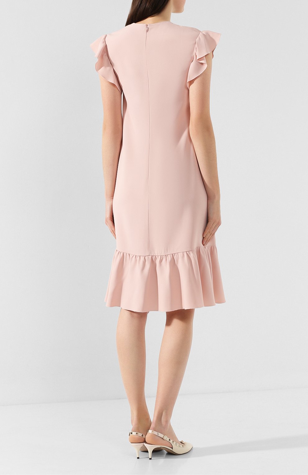 Платье REDVALENTINO розового цвета по цене 51850 руб., арт. TR3VAL50/0F1, фото 4 Платье REDVALENTINO, арт. TR3VAL50/0F1, фото 4