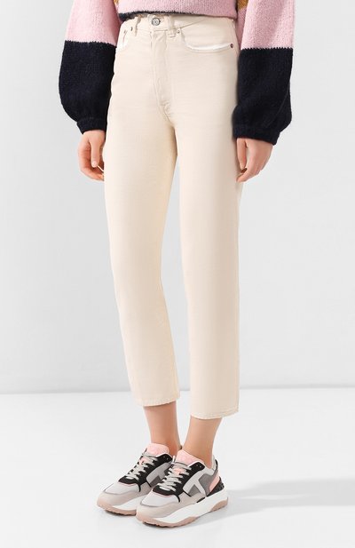 Укороченные джинсы GOLDEN GOOSE DELUXE BRAND, арт. G34WP015.A4, фото 3