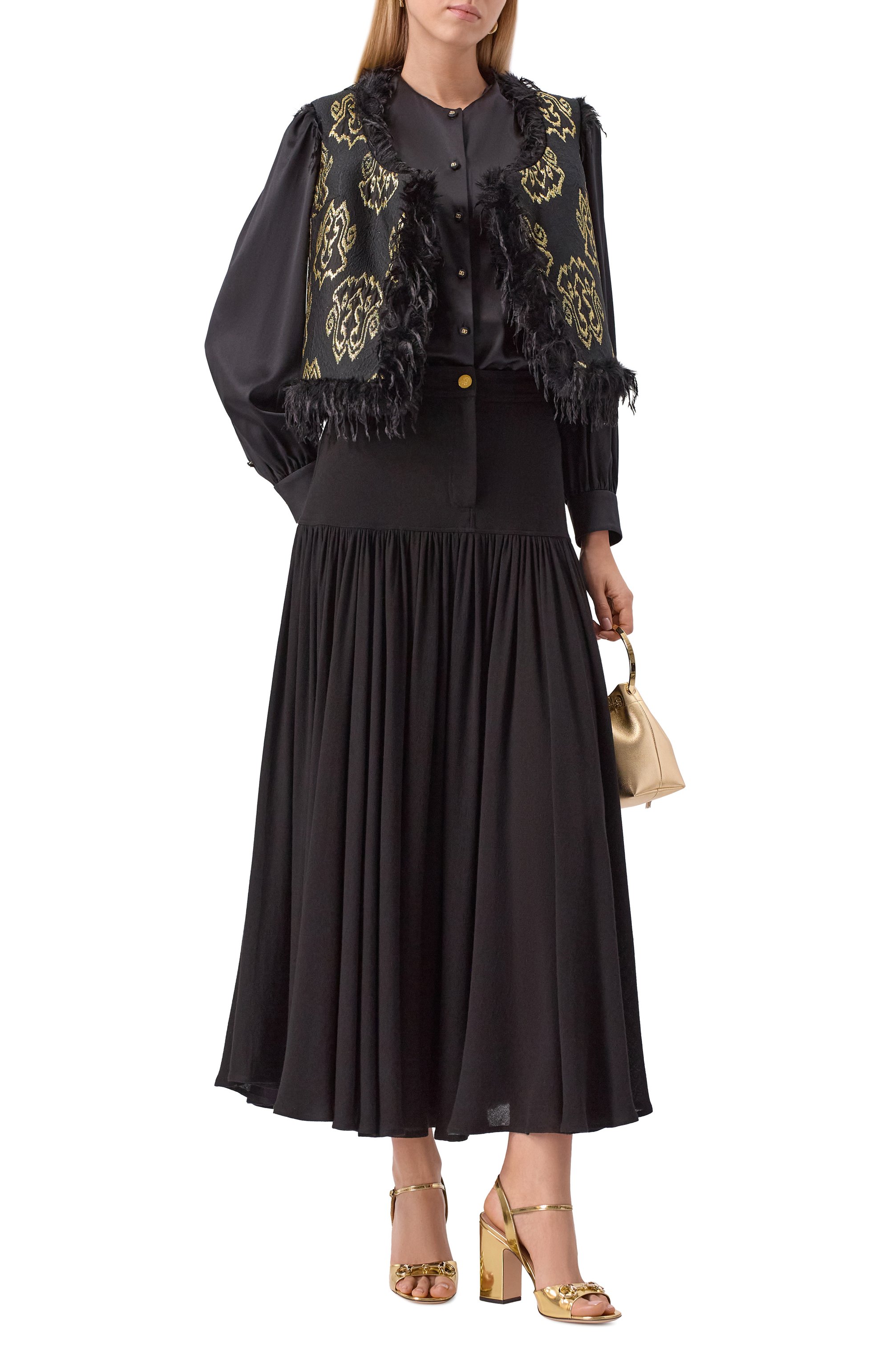 Кожаные босоножки horsebit GUCCI, арт. 816605/AABU5, фото 3