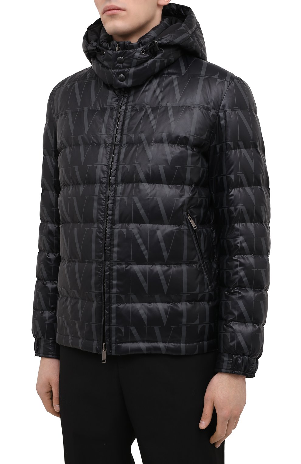 Пуховая куртка VALENTINO черного цвета по цене 243000 руб., арт. VV3CNA3170V, фото 3 Пуховая куртка VALENTINO, арт. VV3CNA3170V, фото 3