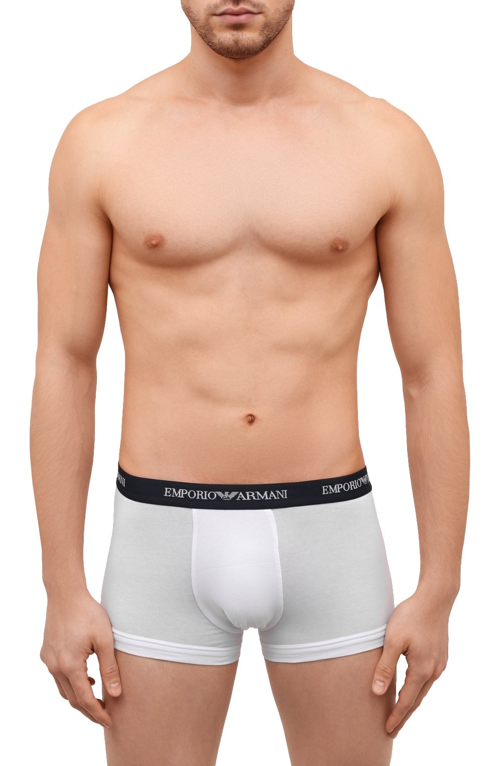Комплект из трех хлопковых боксеров EMPORIO ARMANI, арт. 111357/CC717, фото 4